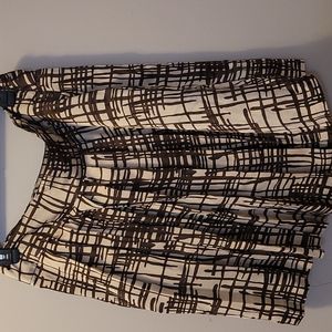 Limited brand Large Tan/Brown Pleated Skirt